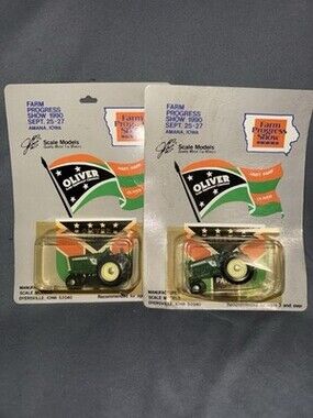 Lot 2 Oliver Tractor 1990 Farm Progress Show Scale Models Dyersville MOC